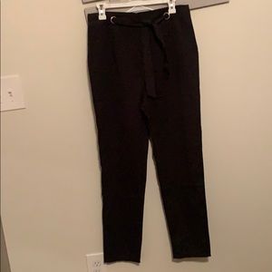Black high waisted dress pants
